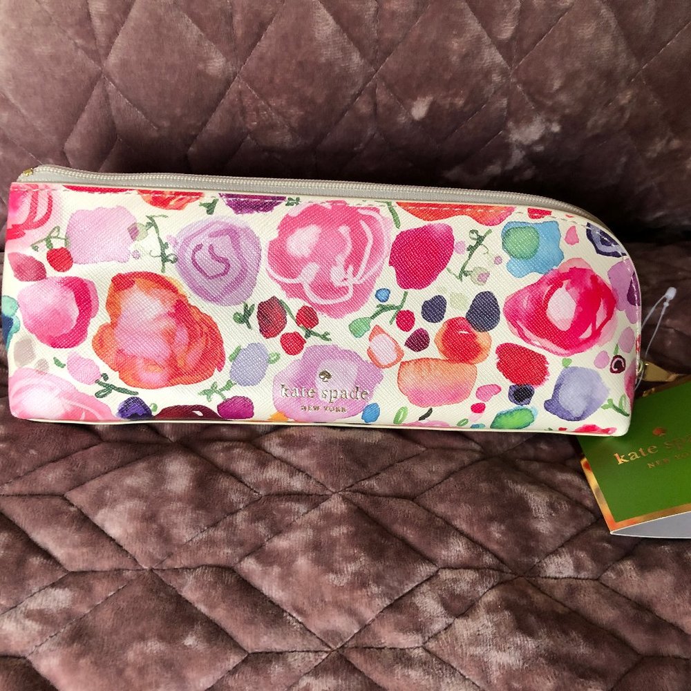 Kate Spade Floral Pencil Case